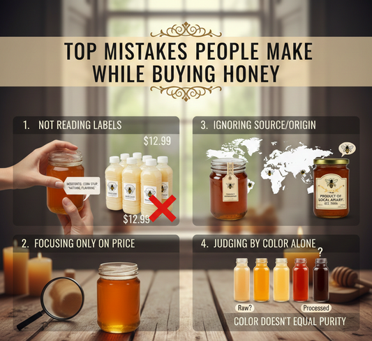 Top Mistakes People Make While Buying Honey