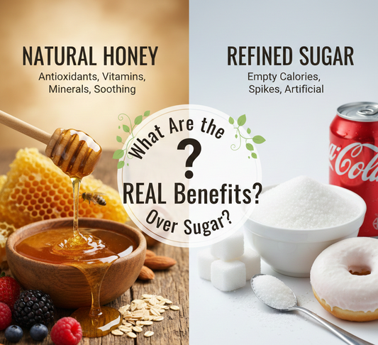 What Are the Real Benefits of Natural Honey Over Sugar?