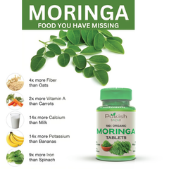 100% Herbal Moringa Tablets (60) - Premium Quality, Best Price In Pakistan