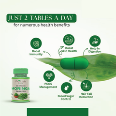 100% Herbal Moringa Tablets (60) - Premium Quality, Best Price In Pakistan