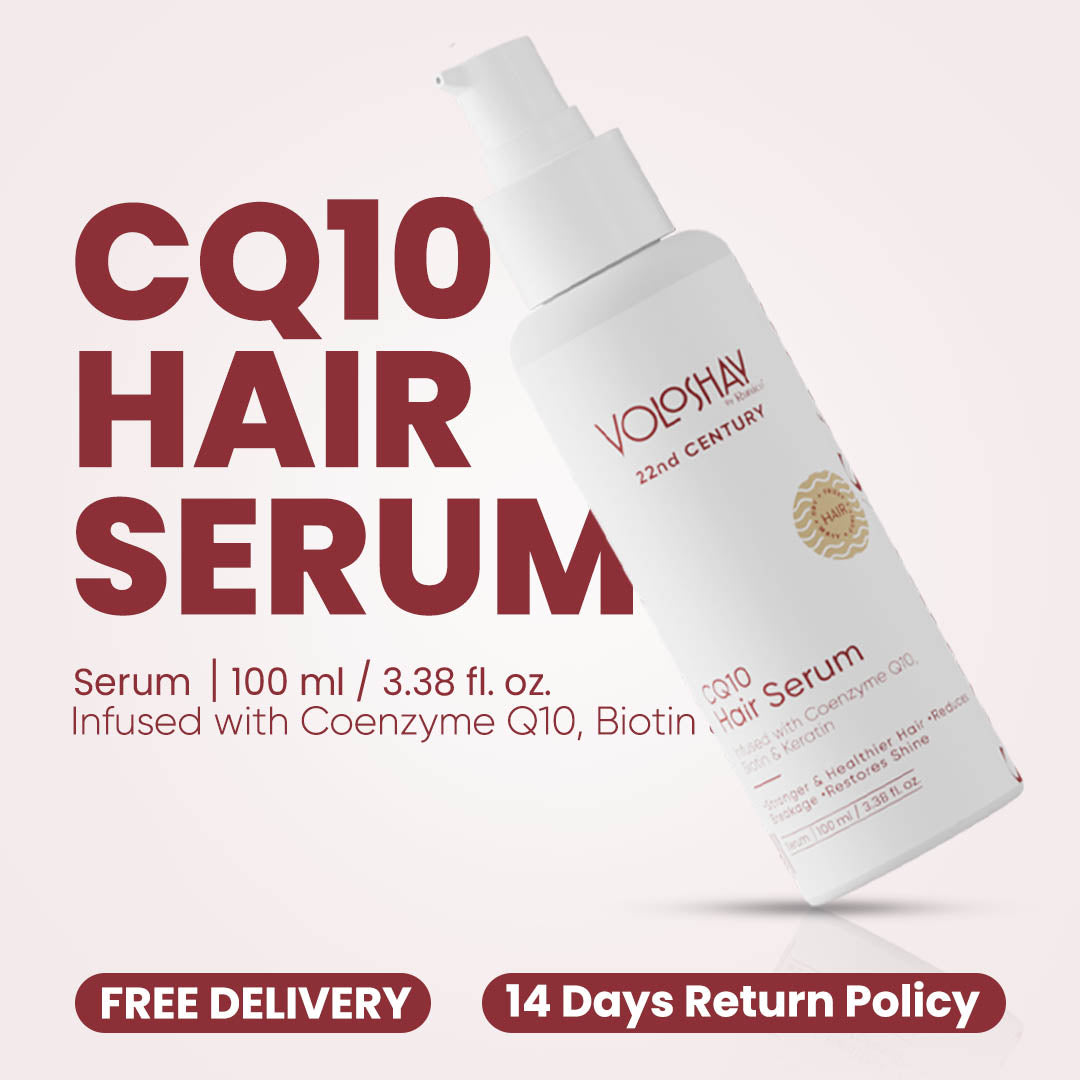 22nd Century Cq 10 Hair Serum – 100 Ml – Intense Scalp & Hair Strength Serum