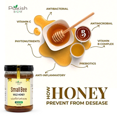 100% Pure Wild Honey Small Bee Export Quality / جنگلی شہد چھوٹی مکھی