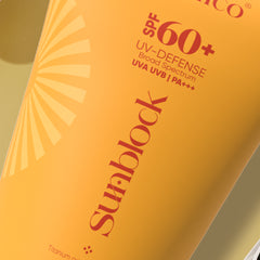Runico UV Defense Sunblock || SPF 60+ || Broad Spectrum || UVA || UVB || PA +++ || Skin Care Magic